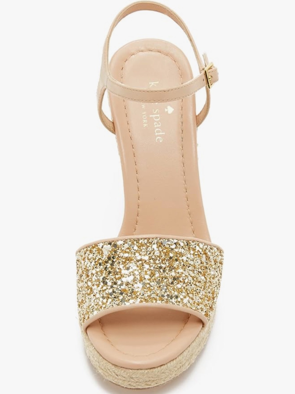 Kate Spade Jaden Espadrille Wedge Sandal Size 6.5M - Picture 2 of 11